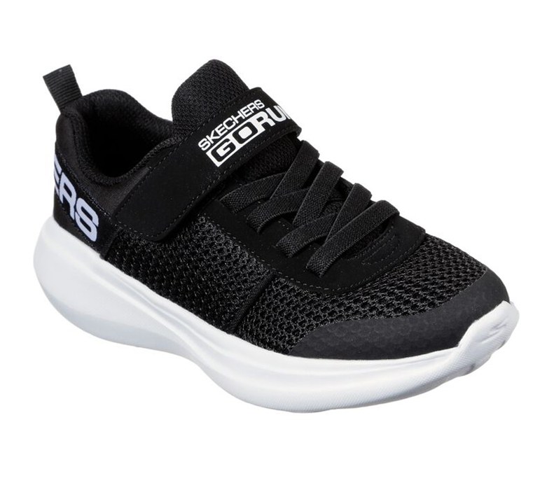 Skechers Pojkar Svarta/Vita Sneakers - Gorun Fast - Tharo - Sverige (KAHJV-9854)